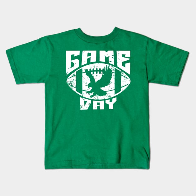 Philadelphia Eagles - Game Day Kids T-Shirt by DewaJassin